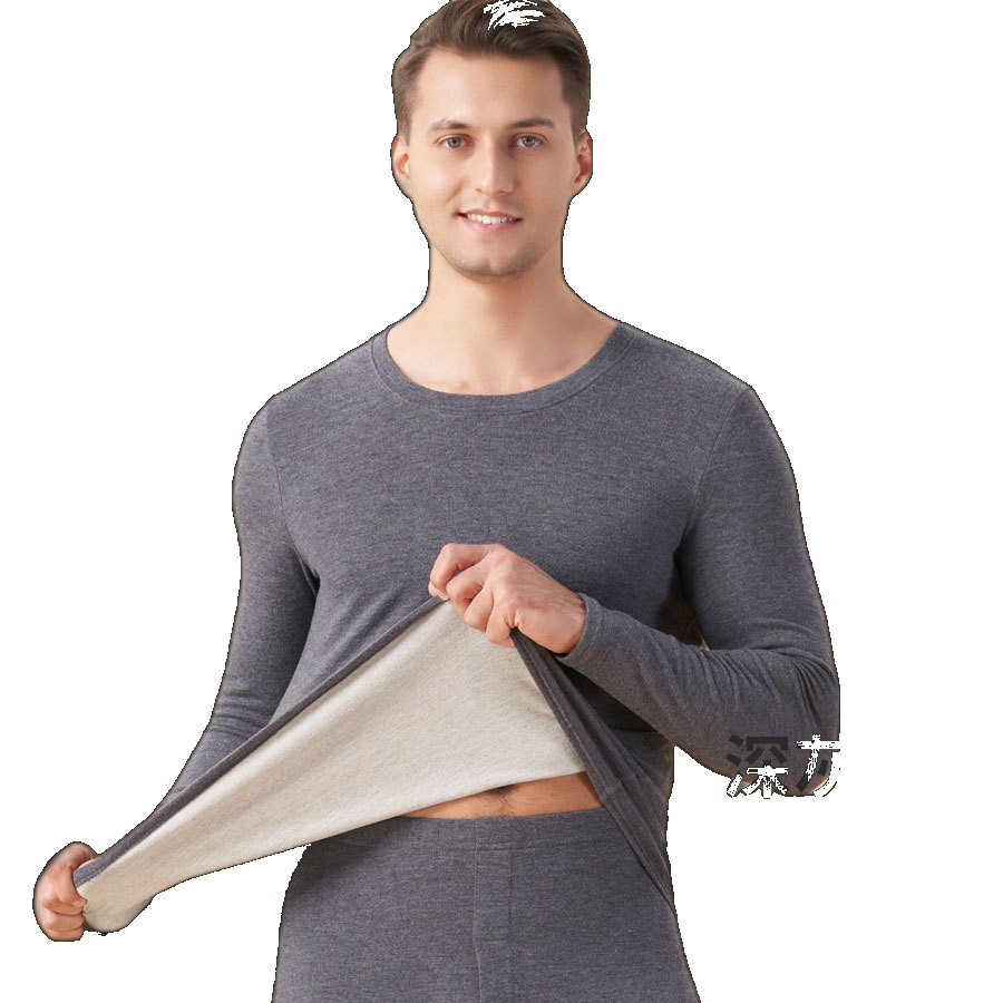 2022 autumn and winter new clothes johns men's thick German velvet thermal underwear suit elastic slimming spot wholesale wholesale