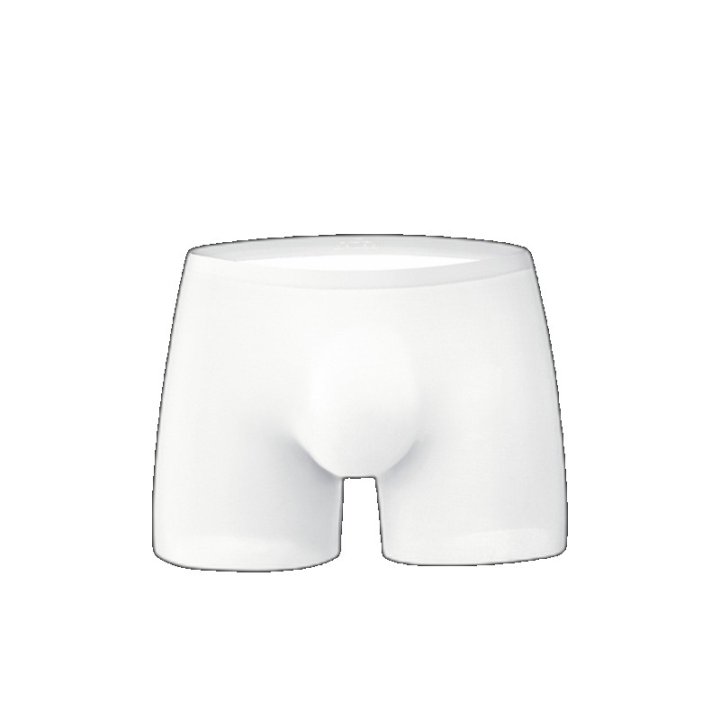 Factory direct supply seamless men's ice silk underwear quick-drying ultra-thin boxer 3D comfortable breathable convex film pants youth youth