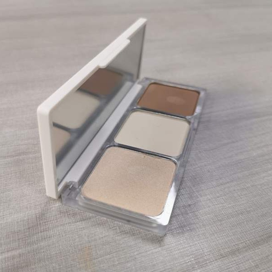 Private Label 3-Color Powder Contour Palette
