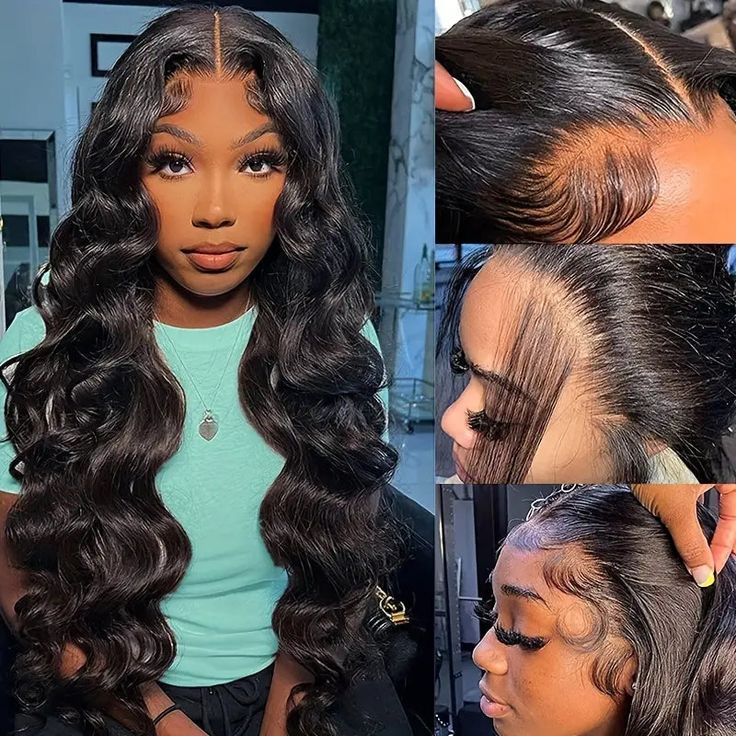 QVR Body Wave Wavy Lace Glueless Wig