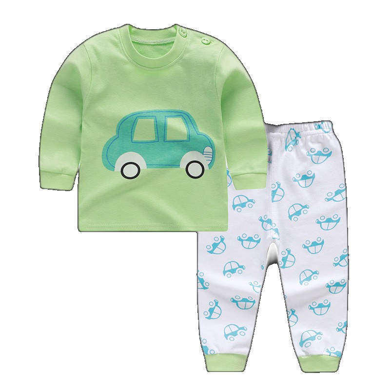 [EGIFTON-3188] 23 New Children's Underwear Cotton Sets Boys and Girls Infants Autumn Clothes Pants Home Baby Clothing Clothing