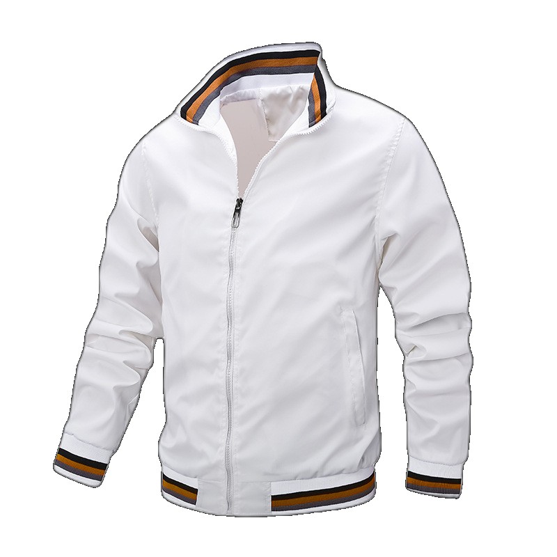 [EGIFTON-LIVE-3080] (Newly added velvet and cotton) casual jacket men's Amazon manufacturer spring autumn sports solid color clothing clothing