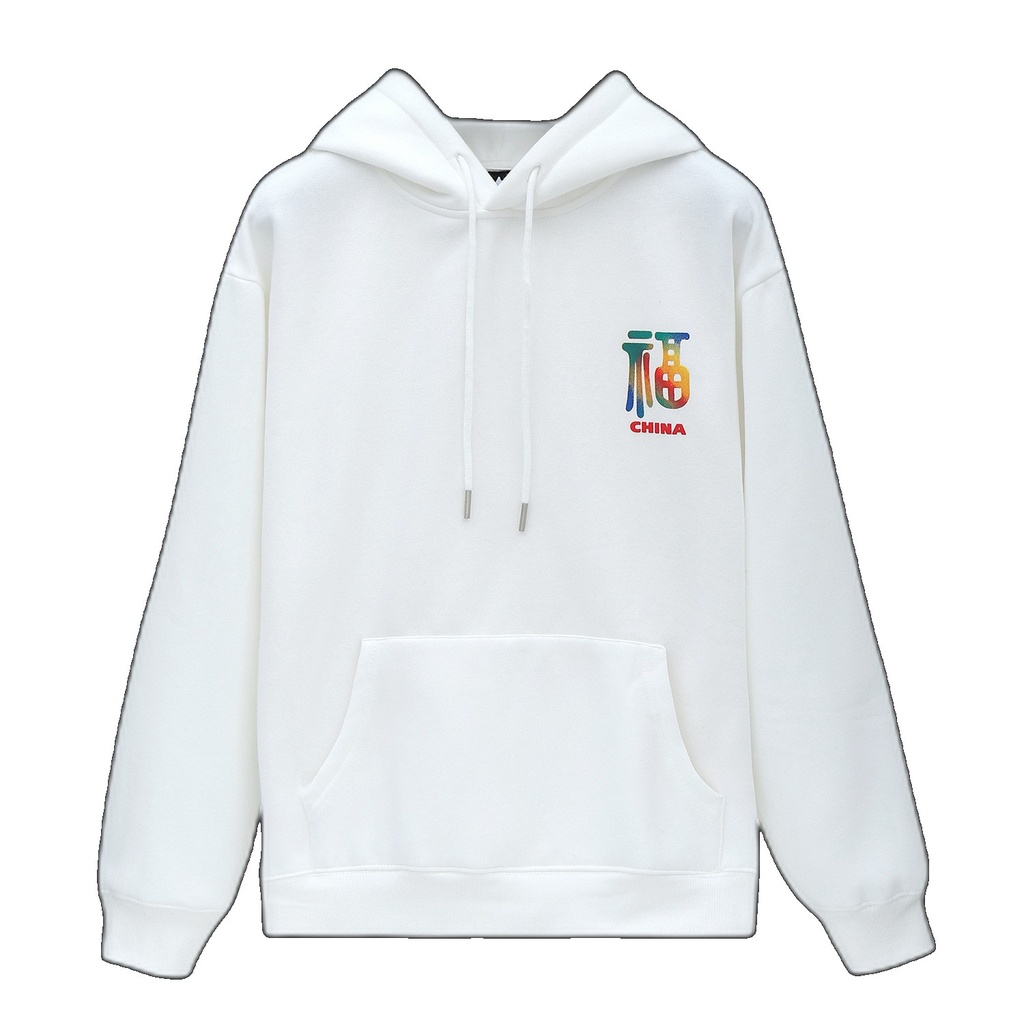 [EGIFTON-3560] 2022 New Trendy Brand Women's Hooded Sweatshirts Colorful Printed Style National Fashion Pullover Loose and Versatile Hoodies Hoodies