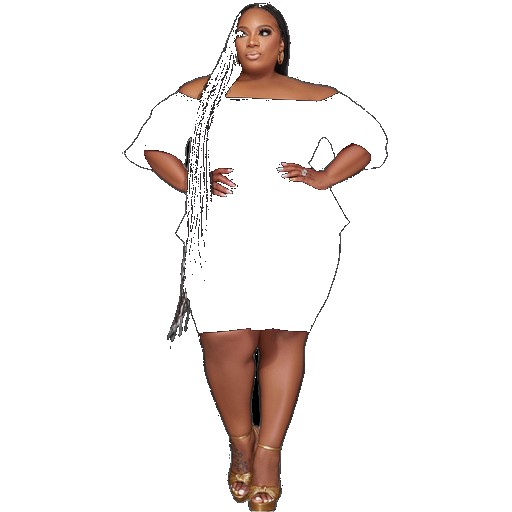 [EGIFTON-3865] YM-8627 Cross-border European and American solid color casual fashion plus size women's clothing Amazon independent station one-shoulder two-piece suit suit