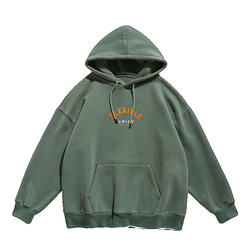 [EGIFTON-3270] Hanlu Japanese men's trendy brand hooded sweater 2023 autumn new loose American couple hoodie coat q q