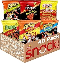 Frito-Lay Flamin' Hot Mix, Variety Pack (Pack of 40), Packaging May Vary