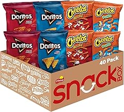 Frito-Lay Doritos & Cheetos Mix Variety Pack, (Pack of 40)