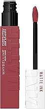 Maybelline Super Stay Matte Ink Liquid Lipstick Makeup, Long Lasting High Impact Color, Up to 16H Wear, Mover, Brown, 1 Count, Packaging May Vary
