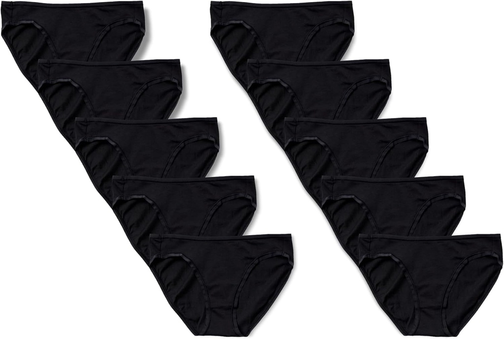 Womens Cotton Bikini Brief Underwear (Available in Plus Size)