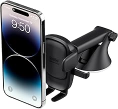 iOttie Easy One Touch Advanced Universal Car Mount Dashboard & Windshield Suction Cup Phone Holder for iPhone, Samsung, Google, All Smartphones
