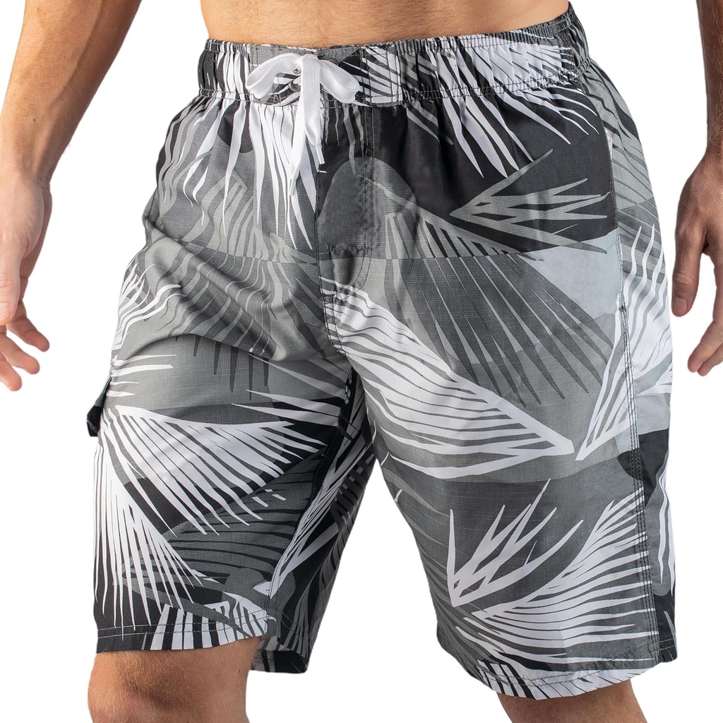 Mens Barracuda Swim Trunks (Regular & Extended Sizes)