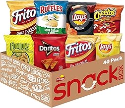 Frito-Lay Variety Packs, Party Mix, Single Serve Bags, 2.41 Pounds (40 Pack)
