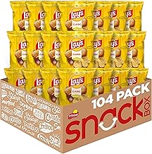 Lay's Potato Chips, Classic, 1 Ounce (Pack of 104)