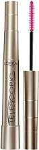 L'Oreal Paris Makeup Telescopic Original Lengthening, Lash Separating Mascara with Dual Precision Brush, Washable, Blackest Black, 0.27 Fl Oz., 1 Count