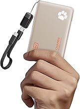 INIU Portable Charger, Ultra Slim 10000mAh 45W PD Power Bank, USB-C Fast Charging Mini Battery Pack, Travel Trip Accessories Ship Essentials for College Students Travelers Teen Boys Girls, Beige