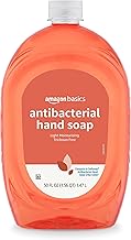 Amazon Basics Liquid Hand Soap Refill, Light Moisturizing, Triclosan-Free, Citrus, 50 Fl Oz (Pack of 1) (Previously Solimo)