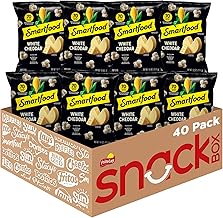 Smartfood Popcorn, White Cheddar, 0.625 Ounce (Pack of 40)