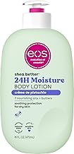 eos Shea Better Body Lotion- Crème de Pistachio, 24-Hour Moisture Skin Care, Lightweight & Non-Greasy, Made with Natural Shea, Vegan, 16 fl oz