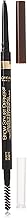 L'Oreal Paris Makeup Brow Stylist Definer Waterproof Eyebrow Pencil, Ultra-Fine Mechanical Pencil, Draws Tiny Brow Hairs and Fills in Sparse Areas and Gaps, Brunette, 0.003 Ounce (1 Count)