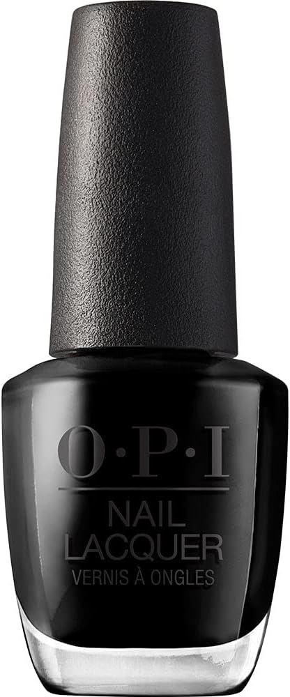 OPI Nail Lacquer Classic Nail Polish Colors | White, Gray & Black Shades | Crème, Shimmer, and Glitter Chip Resistant Nail-Polish | Fast Drying, Streak-free Formula | 0.5 Fl Oz