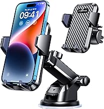 VANMASS【85+LBS Strongest Suction & Military-Grade Ultimate Car Phone Mount【Patent & Safety Certs】 Cell Phone Holder Truck for Dashboard Windshield Vent for iPhone 17 Pro Max 16 Samsung Camera Mounts