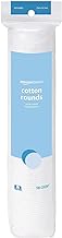 Amazon Basics Hypoallergenic 100% Cotton Rounds for Makeup Removal and Skincare, 100 Count, 1 Pack (ONESIZE)