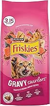 Purina Friskies Gravy Swirlers With Flavors of Chicken, Salmon and Gravy Dry Cat Food - 3.15 lb. Bag