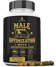 Ancestral Supplements Mofo, Supplements for Men, Support for Energy Levels and Overall Men's Health and Wellness, Non-GMO Grass Fed Beef Organ Supplement with Liver, No Fillers, 180 Capsules