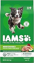 IAMS Proactive Health Adult Minichunks Dry Dog Food Chicken & Whole Grain Recipe, 5 lb. Bag