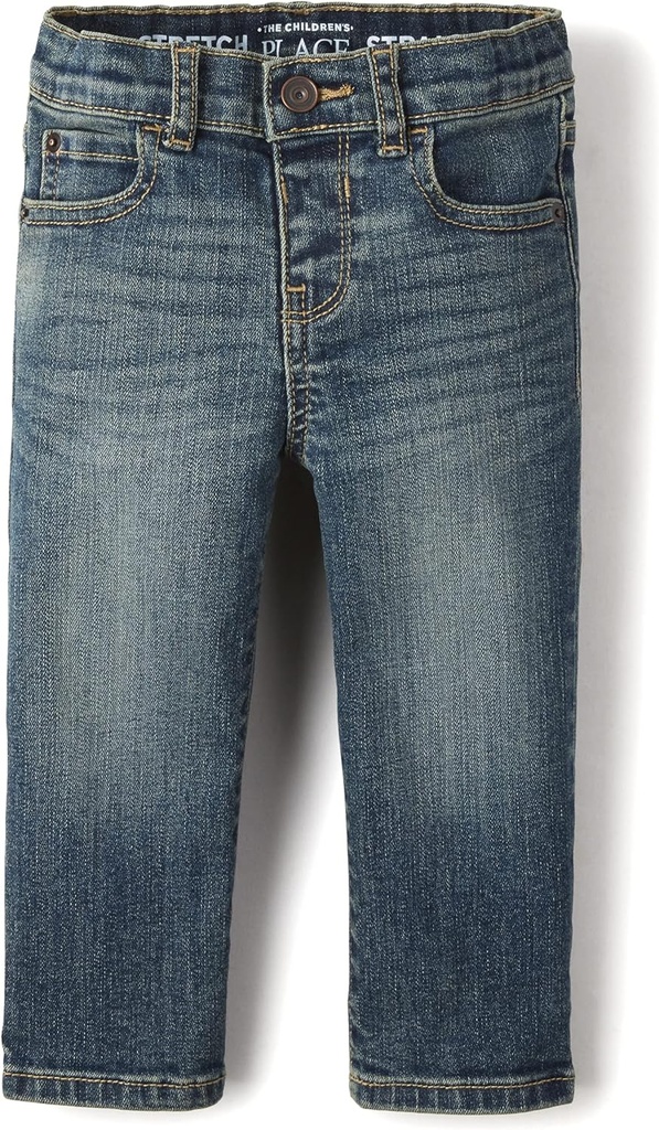 Baby Boys' Straight Leg Jeans (ONESIZE)