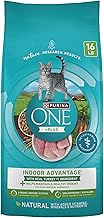 Purina ONE Natural, Low Fat, Weight Control, Indoor Dry Cat Food, +Plus Indoor Advantage - 16 lb. Bag