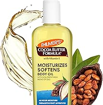 Palmer's Cocoa Butter Moisturizing Body Oil with Vitamin E, Radiant Looking Glow and Skin Hydration, Instant Absorption, Bath, Body and Shower, 8.5 Ounces