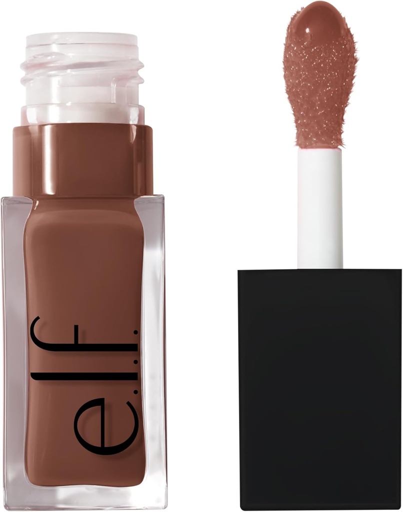 e.l.f. Glow Reviver Lip Oil, Nourishing Tinted Lip Oil For A High-shine Finish, Infused With Jojoba Oil, Vegan & Cruelty-free, Honey Talks
