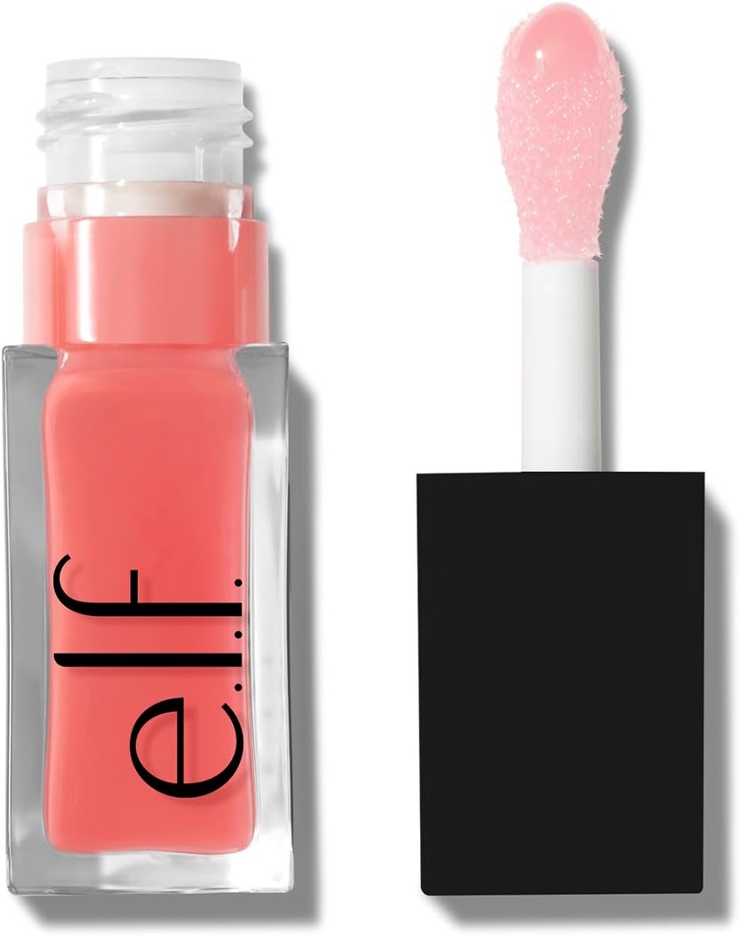 e.l.f. Glow Reviver Lip Oil, Nourishing Tinted Lip Oil For A High-shine Finish, Infused With Jojoba Oil, Vegan & Cruelty-free, Pink Quartz