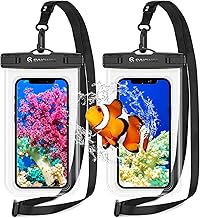 SYNCWIRE Waterproof Phone Pouch [2-Pack] - Universal IPX8 Waterproof Phone Case Dry Bag with Lanyard Compatible with iPhone 15/14/13/12/11 Pro XS MAX XR X Samsung S23 S22 S20+ and More Up to 7 Inches