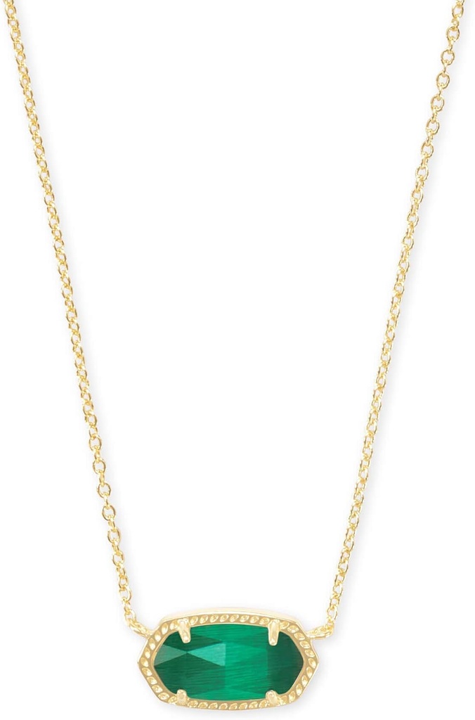 Elisa Pendant Necklace for Women, Fashion Jewelry, 14k Gold-Plated
