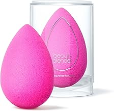 Beautyblender® Original Pink Beauty Blender Makeup Sponge, Super-Soft Foam Easily Blends Foundations, Powders & Creams, Made in USA, Reusable, Washable, Streak Free Application