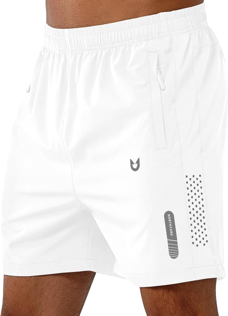 Men's Athletic Running Shorts Quick Dry Workout Shorts 7"/ 5"/ 9" Lightweight Sports Gym Basketball Tennis Hiking