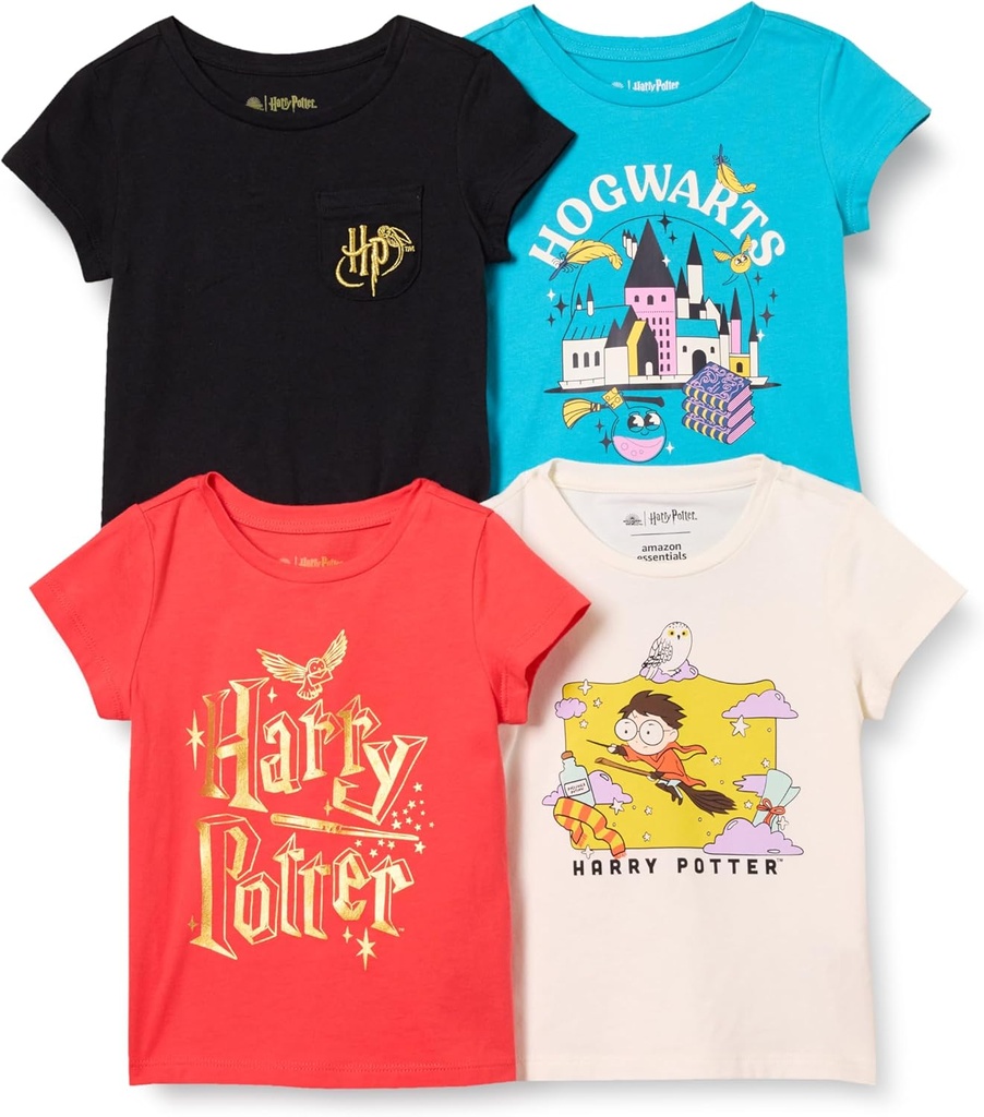 Girls and Toddlers' Short-Sleeve T-Shirts (ONESIZE)