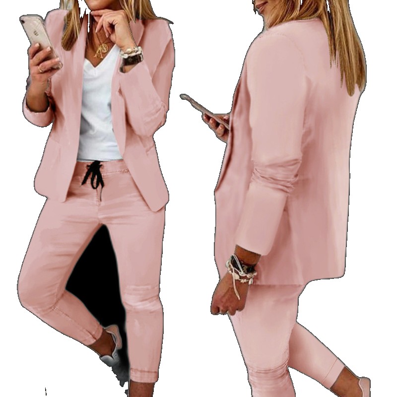2021wish Amazon Independent Station New Casual Fashion Suit Women's Suit