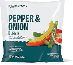 Amazon Grocery, Pepper & Onion Blend, 12 Oz, Frozen (One Size)