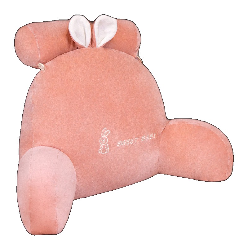 Bedside soft bag large backrest sofa cushion dormitory bed reading pillow waist tatami pillow