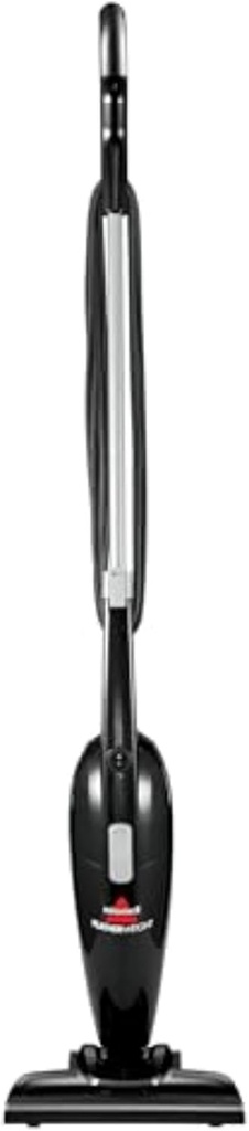 Bissell 2033M Featherweight Stick Lightweight Bagless Vacuum and Electric Broom with Crevice Tool for Hard Floors and Carpets, Black (One Size)
