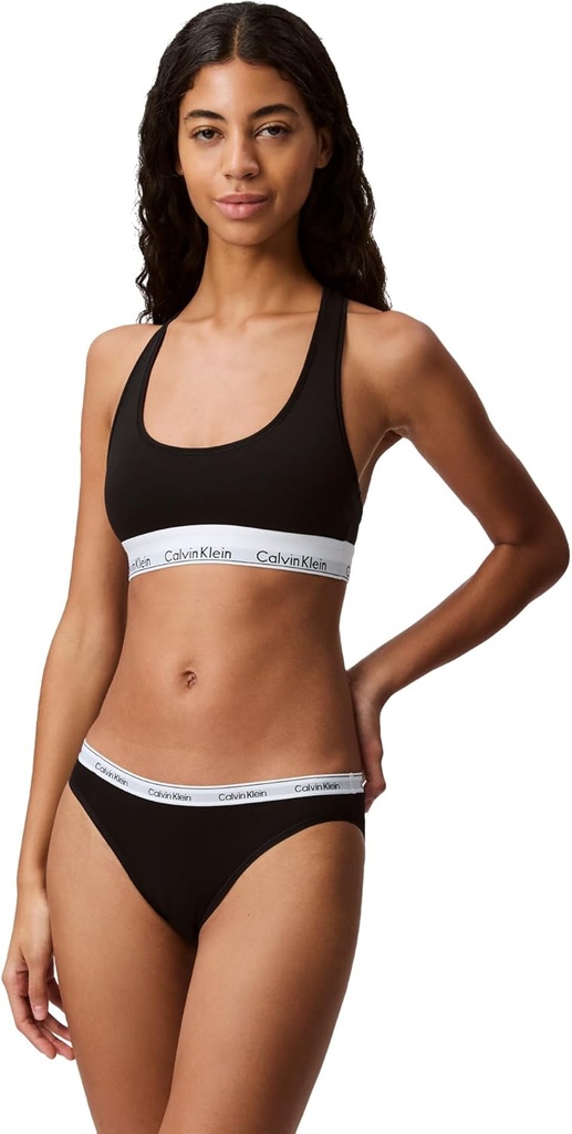 Calvin Klein Womens Modern Cotton Unlined Wireless Bralette
