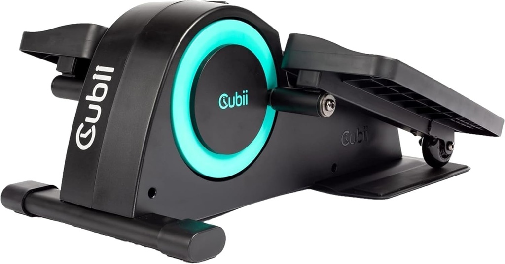 Cubii JR1, Under Desk Elliptical, Under Desk Bike Pedal Exerciser, Seated Elliptical, Work from Home Fitness, Mini Elliptical Machines for Home Use, Cubii Exerciser for Seniors, Desk Exercise (One Size)
