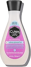 Cutex Gel Nail Polish Remover, Ultra-Powerful & Removes Glitter and Dark Colored Paints, Paraben Free, 6.76 Fl Oz (One Size)