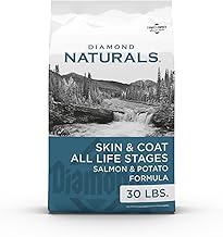 Diamond Skin & Coat Real Meat Recipe Dry Dog Food with Wild Caught Salmon 30 Pound (Pack of 1) (One Size)