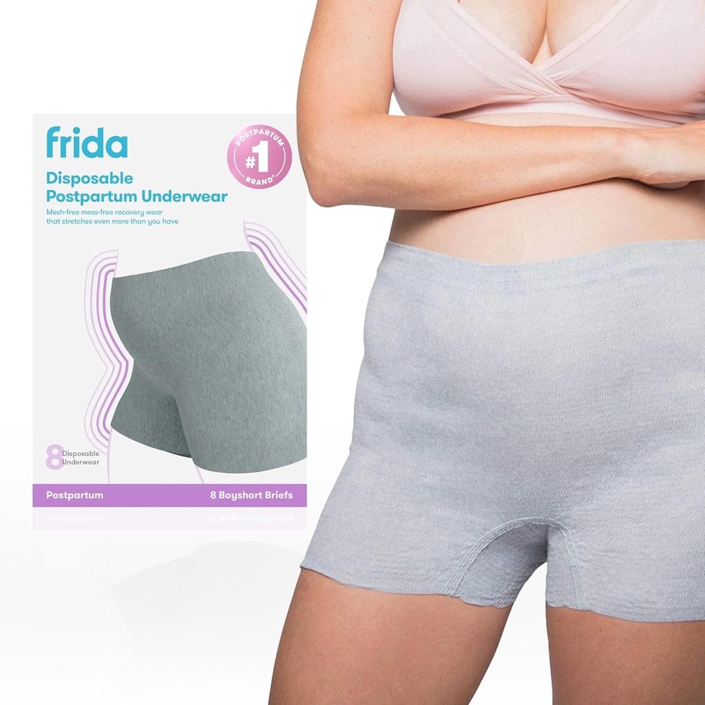 Frida Mom 8pc Postpartum Underwear (One Size)