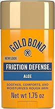 Gold Bond Friction Defense Stick, Anti Chafing Stick with Aloe to Soothe, Comfort & Moisturize Chafed Skin, 1.75 oz. (One Size)