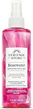 HERITAGE STORE Rosewater - Refreshing Face Mist with Damask Rose, All Skin Types - Hydrating Rose Water Spray for Glowing Skin Care - No Dyes or Alcohol, Hypoallergenic, Vegan, 60-Day Guarantee, 8oz (One Size)